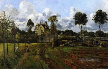 Landschaft auf der Ebene Werke - Landschaft bei Pontoise Camille Pissarro